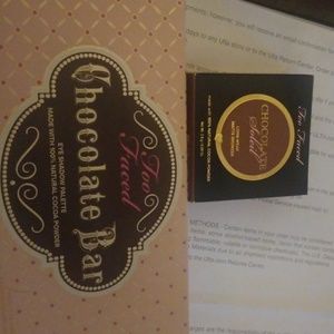 Chocolate bar too faced